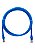 Cabo de Rede Cat6 1.5m Azul Ultra Velocidade 1,5 Metros RJ45 - Imagem 1