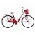 Bicicleta Mobele Mimi 26 Vermelho com Bege - Imagem 1