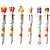 Caneta 6 cores Fast Food - Imagem 1