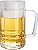 Caneca Para Cerveja Chopp De Vidro Com Alça Resistente 380ml - Imagem 7