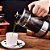 Cafeteira Francesa Vidro Reistente Ao Calor Aço Inox 350ml - Imagem 6