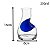Mini Jarra De Vidro Para Suco Agua Leite Modelo Azul 250ml - Imagem 2