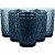 Conjunto de 6 Copos Long Drink Azul de Vidro Elegante 370ml - Imagem 1