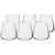 Jogo com 6 Copos de Cristal Para Uísque Bohemia Sandra 400ml - Imagem 1