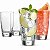 Jogo de 3 Copos Luna Long Drink Bormioli Rocco Luxo 350ml - Imagem 3