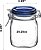 Pote De Vidro Fido Hermético Para Conservas Alimentos 750ml - Imagem 2
