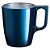 Caneca De Vidro Azul Luminarc Para Café Capuccino Chá 250ml - Imagem 1