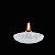 Castiçal Cerâmica Porta Velas Decorativo Branco Calacata - Imagem 5