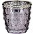 Castiçal Vidro Lustrado Suporte Vela Decorativo Sofisticado - Imagem 6