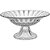 Fruteira Centro De Mesa Pedestal De Cristal Transparente - Imagem 2