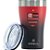 Copo Térmico Arell Tulip Flamengo Rubro Negro Com Tampa 500ml - Imagem 2