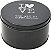 Caixa Organizadora Decorativa Lovestory Metal Preto Redondo - Imagem 2