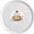 Prato Pizza Grangusto Bormioli Rocco Vidro Temperado Branco - Imagem 1