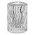 Castiçal para Velas de Vidro Transparente Casa Decor 8x4x4cm - Imagem 2