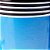 Vaso Azul Para Enfeite de Terracota Jardim Design Elegante - Imagem 3