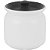 Pote para Armazenamento de Alimentos Cerâmica Branco 450ml - Imagem 1