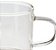 Jogo Xícaras Café Chá Com Alça 6 Peças de Vidro Clear 75ml - Imagem 3