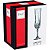 Jogo de 6 Taças 140ml Para Champanhe Festa LongChamp Cristal - Imagem 4