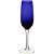 Jogo de 6 Taças Para Champanhe Royal Vidro Azul Luxo 210ml - Imagem 2