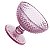 Taça Para Coquetel De Frutas E Sobremesa Vidro Rosa 150ml - Imagem 4