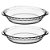 Assadeira Libbey Pie Dish de Vidro Temperado 1L 2 Peças - Imagem 1