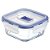 Pote Active Quadrado Luminarc em Vidro Transparente 380ml - Imagem 1