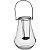 Vaner Castical Vidro/metal Home&Co Transp Com alça 22x16cm - Imagem 1