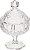 Pote Decorativo Angelica Cristal Eco Transparente para Casa - Imagem 2