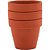 Vaso Terracota Natural Decorativo 3 Peças Home & Co Clay - Imagem 1