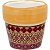 Vaso Chupin Decorativo em Cerâmica Amarelo Home&Co Luxo - Imagem 1