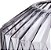 Vaso Canoe em Vidro Cinza Home&Co 19x22cm Decorativo Luxo - Imagem 2