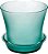 Vaso Orchid Decorativo em Vidro Musgo Para Casa Quarto Sala - Imagem 2