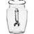 Jarra Vidro Transparente Crisa Orinoco 1,1L 16x12x12cm - Imagem 2
