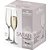 Taças de Champanhe Cristal Bohemia 260ml Jogo Com 6 Peças - Imagem 3