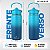 Garrafa Térmica Arell Straw Ocean Blue Esporte Fitness 532ml - Imagem 2