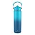 Garrafa Térmica Arell Ocean Blue Straw Para Academia 650ml - Imagem 1