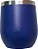 Copo Térmico Inox Azul 355ml Para Cerveja Café Chá Bebidas - Imagem 1