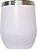 Copo Térmico Inox Branco 355ml Para Cerveja Café Chá Bebidas - Imagem 1