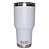 Copo Térmico Aço Inox Branco com Parede Dupla e Tampa 888ml - Imagem 1