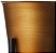 Vaso Chapecô Octave em Metal Dourado Decorativo com Suporte - Imagem 4