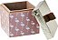 Caixa Organizadora Penélope Madeira Rosa Home&Co Decorativa - Imagem 3