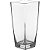 Vaso De Vidro Transparente Decorativo Flores Casa 19x9x9cm - Imagem 3