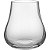 Vaso De Vidro Transparente Decorativo Flores Casa 18x10x10cm - Imagem 1