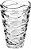 Vaso Olaf Decorativo Sala Em Vidro Transparente 22x14cm - Imagem 1