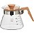 Cafeteira Balzac Tampa Madeira Borossilicato 600Ml 12X18Cm - Imagem 1