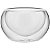 Xícara Café Clear Parede Dupla Borossilicato 60Ml 4X7X7Cm - Imagem 1