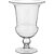 Vaso Paola De Vidro 31X23X23Cm Mesa Moderno Decoração Luxo - Imagem 1