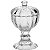 Potiche Ballon De Vidro 10X6X6Cm P/ Mantimentos Design Luxo - Imagem 1
