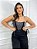 cropped corselet feminino com strass e barbatana - Imagem 4