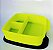 Tupperware Basic Line com Divisórias verde limão/Preta  550ml - Imagem 5